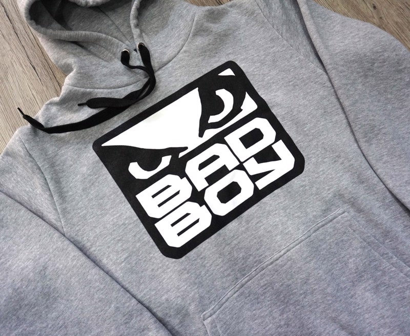 BAD BOY logo Classic FOuTER KOuKOuLA - grey